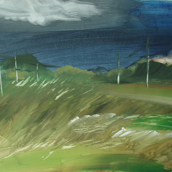 грозовое небо - пленэр 2019